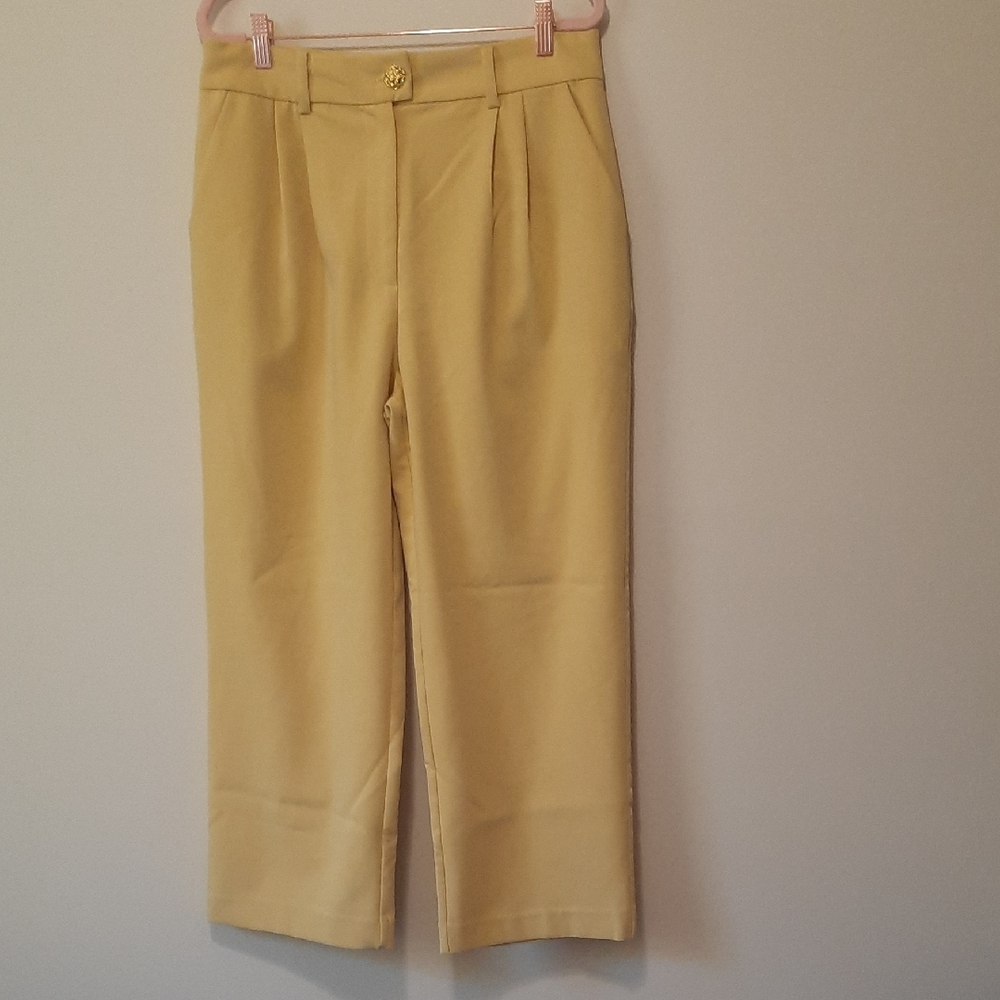 English Factory Yellow Trousers